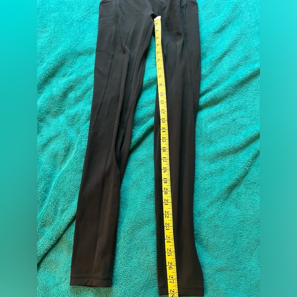 Lululemon Align 28” High Rise Legging Tights with Pockets Black Size 4 - Picture 5 of 7